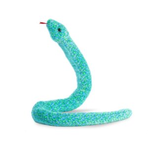 Aqua Multi Print Snake 53 inch Aqua Multi Print Snake 53 inch