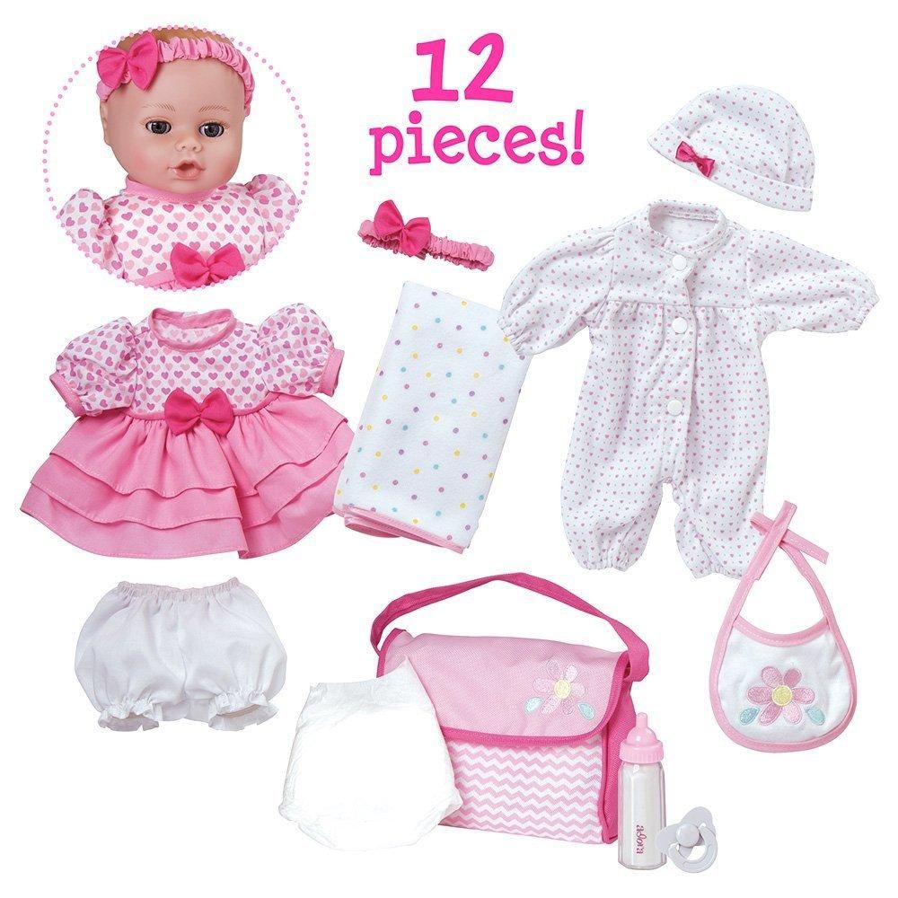 Adora 13-inch Playtime Baby Girl Doll in Pink