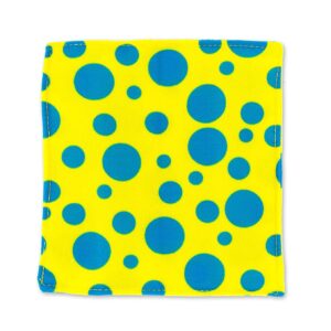 Baby Paper - Yellow with Blue Dots