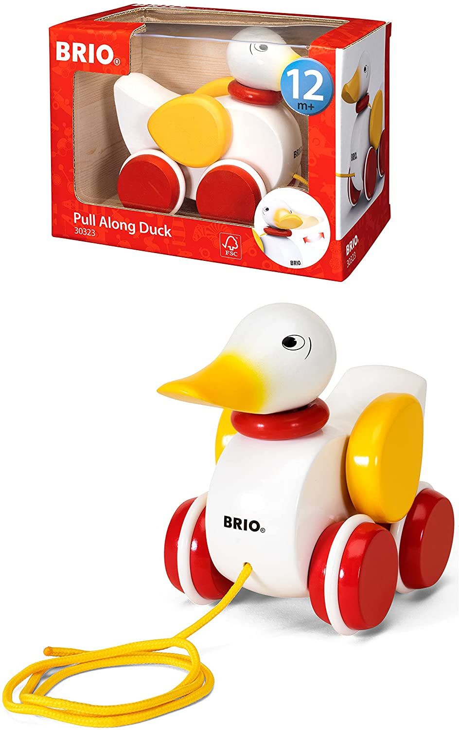 PULL ALONG DUCK BRIO Toys & Co.
