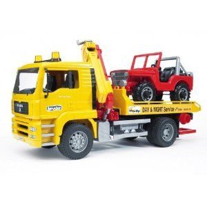 Man TGA Tow Truck with Vehicle