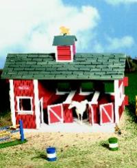 Stablemates Red Barn Stable Set