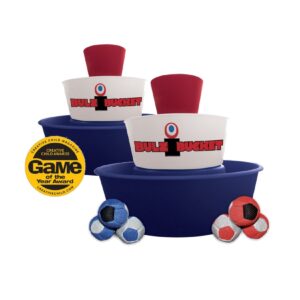 Bulzi Bucket Game - Red, White, & Blue Edition