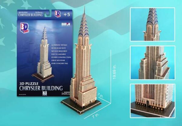 Chrysler Building 3D Puzzle (70 pc.)