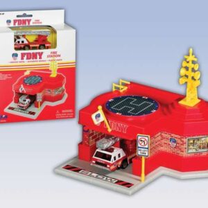 FDNY Mini Fire Station with Truck