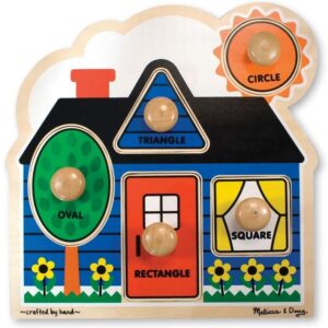First Shapes Knob Puzzles