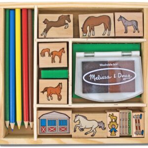 Horse Stable Stamp Set