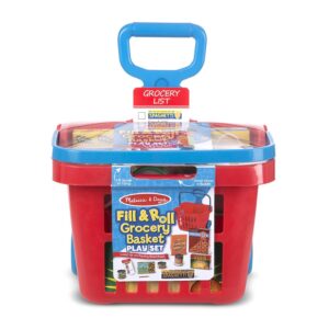 Fill & Roll Grocery Basket Play Set Fill & Roll Grocery Basket Play Set