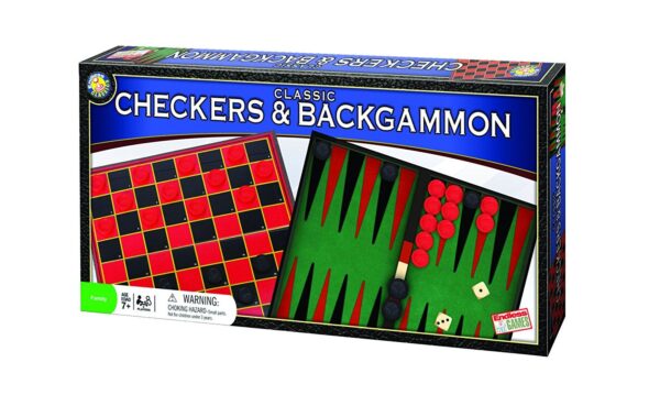 Classic Checkers & Backgammon