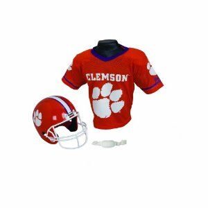 Clemson Tigers Football Helmet and Jersey Set