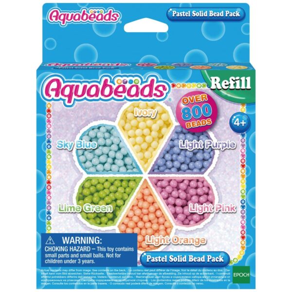 Aquabeads Pastel Bead Solid Pack