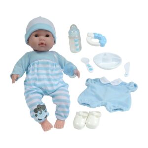 Berenguer Boutique Soft Body Baby Doll Set Blue 15"