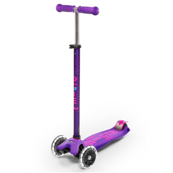 Micro Maxi Scooter Deluxe Purple LED