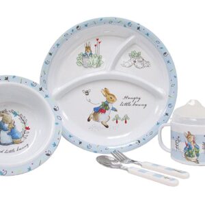 Beatrix Potter 5 Piece Melamine Dish Set