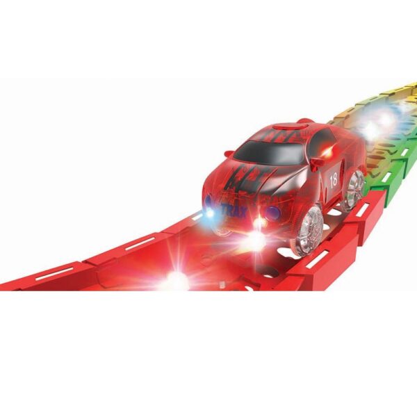 LED Twist Track Racer Red