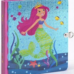 Mermaid Lock & Key Diary