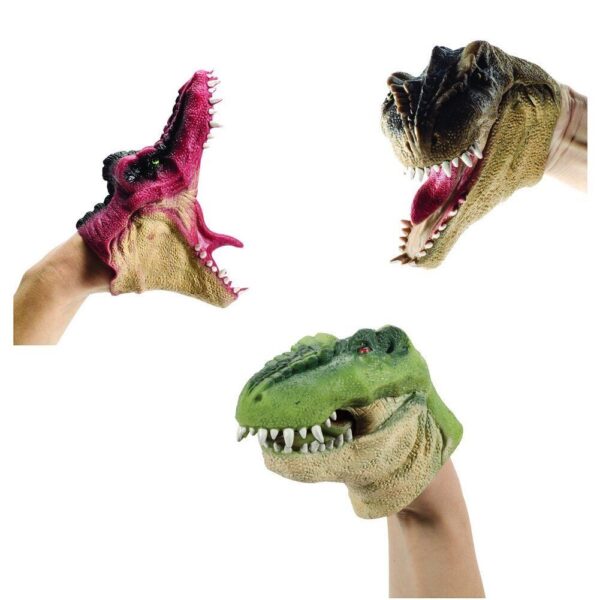 Dinosaur Hand Puppet (Sold Individually - Styles Vary)