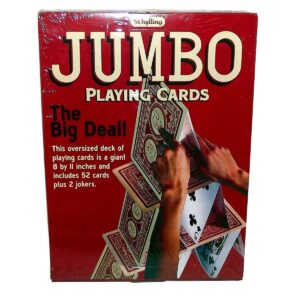 Jumbo Playing Cards 8 x 11 inches