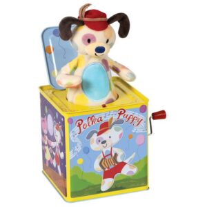 Polka Puppy Jack-in-the-Box Polka Puppy Jack-in-the-Box