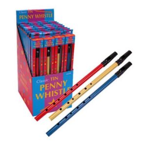 Tin Penny Whistle (One Random Color) Tin Penny Whistle (One Random Color)