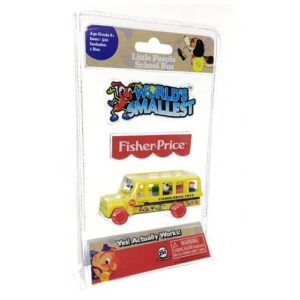 World's Smallest Fisher-Price Little People School Bus