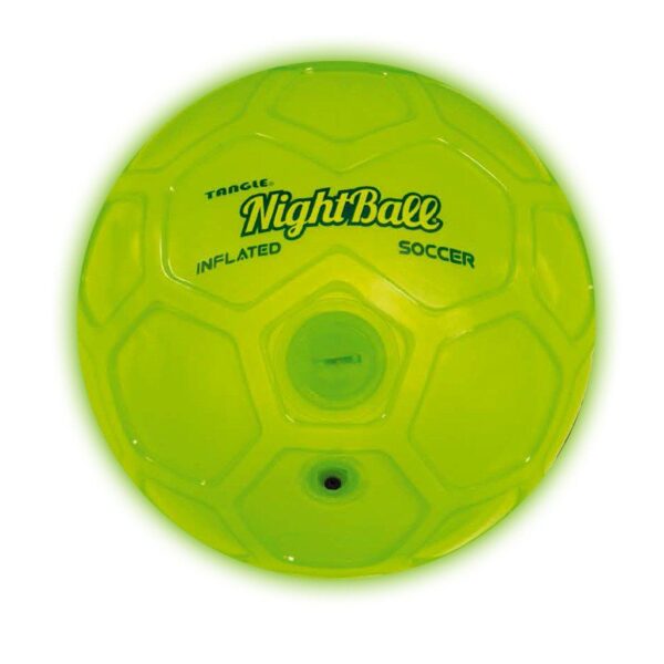 Nightball Soccer Ball Inflatable Green