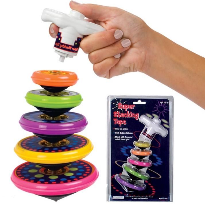 Super Stacking Tops - Toys & Co. - Toysmith