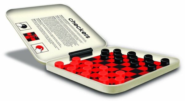 Checkers Magnetic Game