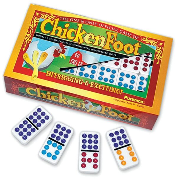 Chickenfoot Double 9 Domino Set