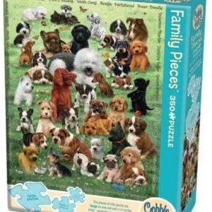 Puppy Love 350 Pc Family Puzzle