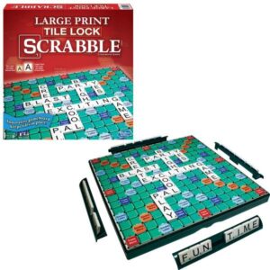 Tile Lock Scrabble Lg Print