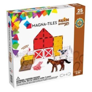Magna-Tiles Farm Animals - 25 Pieces