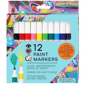 Acrylic Paint Markers 12Ct