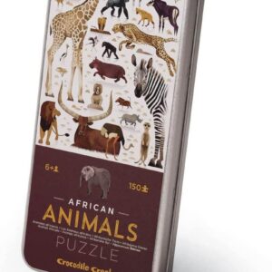 Afrn Animals Tin Puzzle 150Pc
