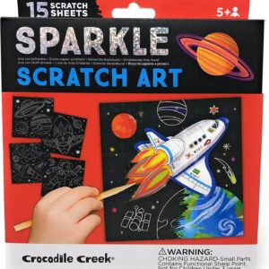 Sparkle/Scratch Art Space