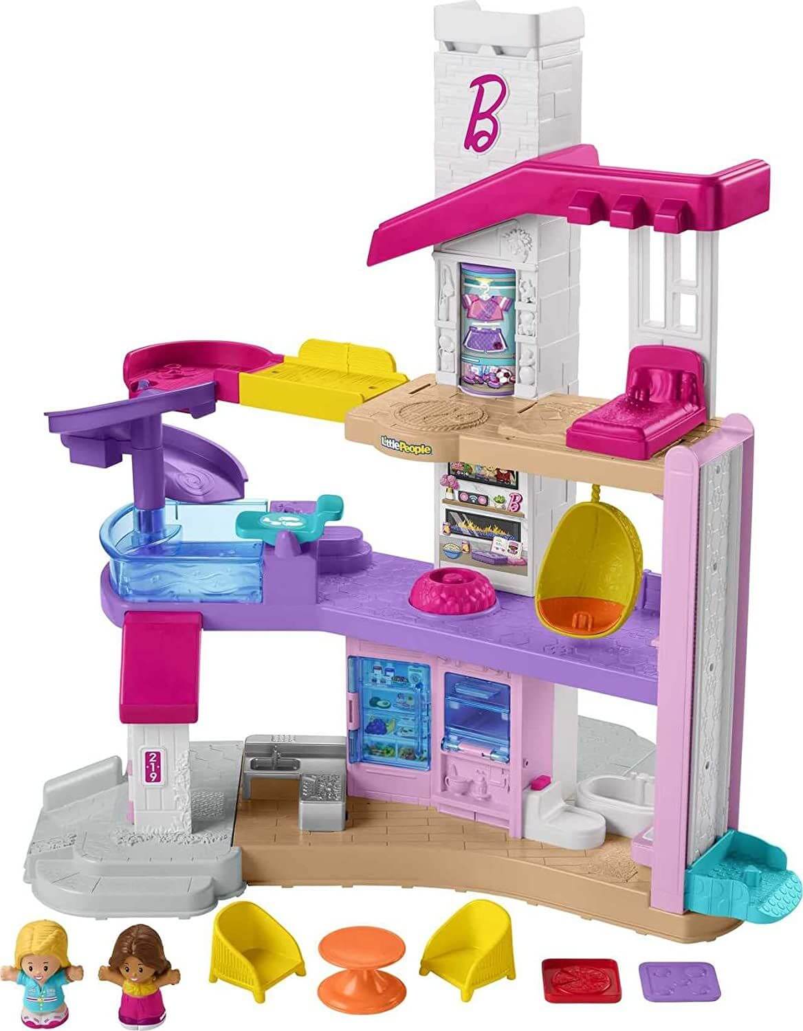 Toys & Co. - Fisher Price - Little People Barbie House