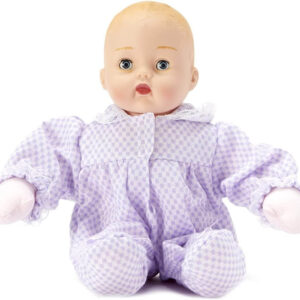 Huggums Checkered Lavender Outfit 12"