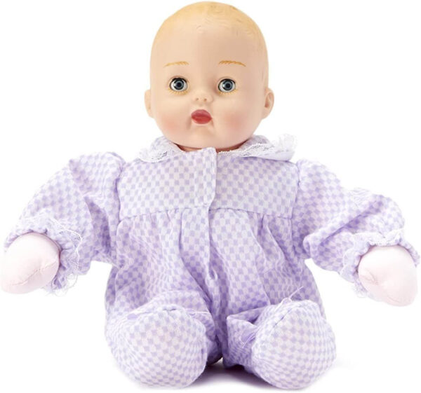 Huggums Checkered Lavender Outfit 12"