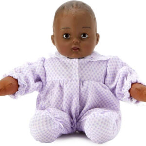 Huggums Checkered Lavender Outfit Dark Skin 12" Huggums Checkered Lavender Outfit Dark Skin 12"