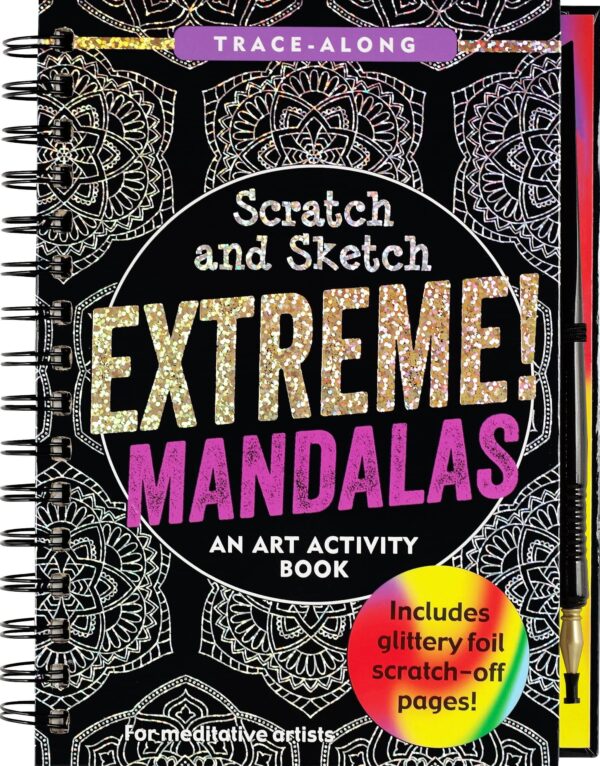 Scratch & Sketch Ext Mandalas