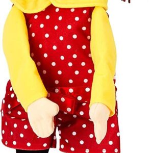 Girl Red/Yellow Outfit 24 Inches