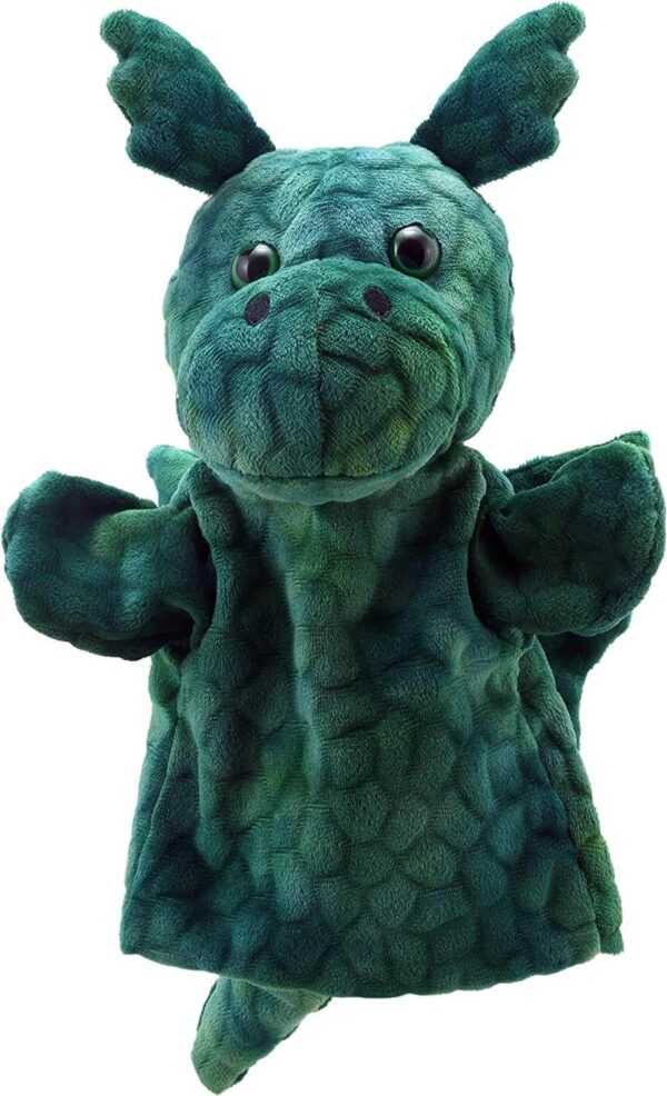 Green Dragon Puppet Buddies Toys And Co Puppet Company