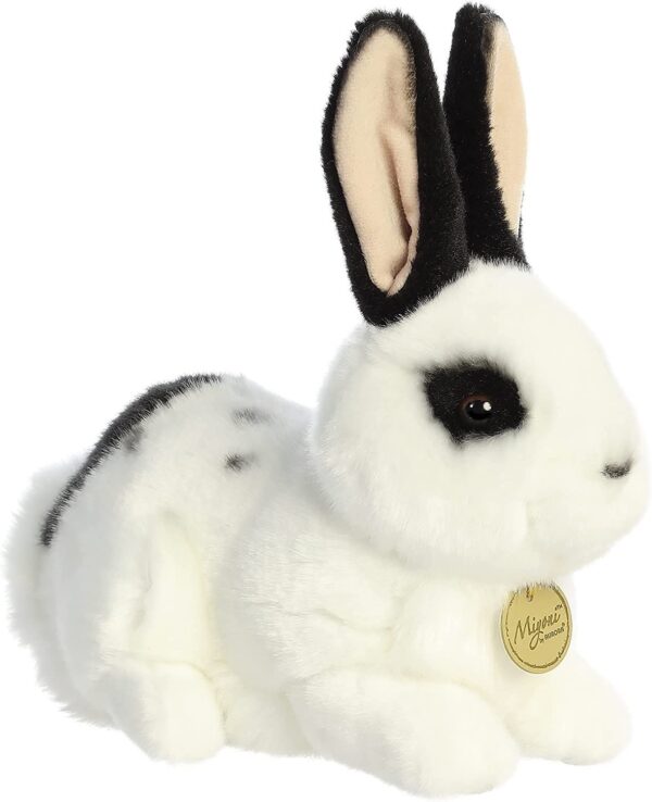 Black & White Rex Rabbit 11 Inch - Toys & Co. - Aurora