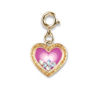 Gold Heart Shaker Charm Gold Heart Shaker Charm