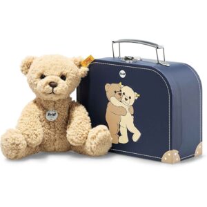 Ben Teddy Bear In Suitcase 8 Inch