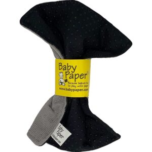Baby Paper - Black & Grey Textured Baby Paper - Black & Grey Textured