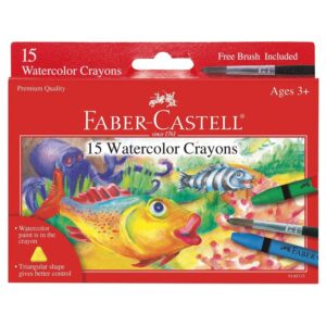 Watercolor Crayons (15 count)
