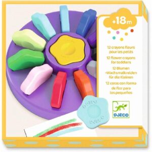 Flower Crayons 12 Pack