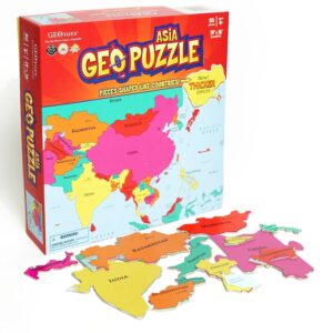 Asia Map Jigsaw