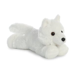 White Wolf Mini Flopsie 8 Inch White Wolf Mini Flopsie 8 Inch